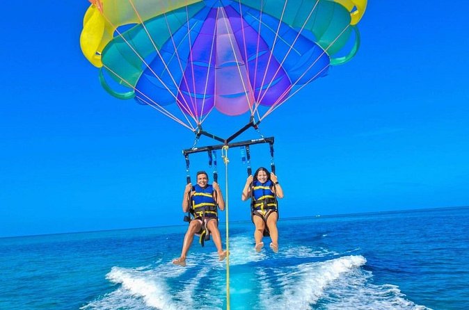 Parasailing Experience in Montego Bay - Sharing the parasail with a friend or partner