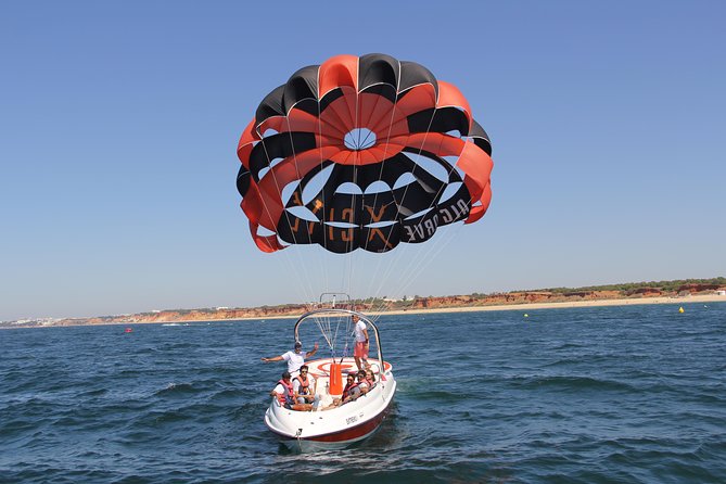 Parasailing Faro - Setting out from Vilamoura Marina