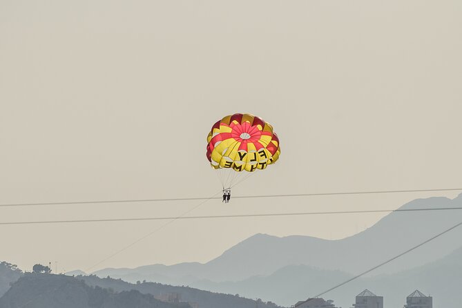 Parasailing Flight in Benidorm - Getting ready with Carlos Water Sports Benidorm