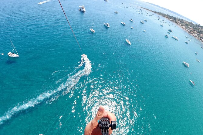 Parasailing flight two people, in Mandelieu-Cannes - What the one-hour schedule means