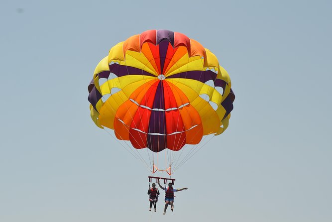 Parasailing Fly to The Sky On Marine - Hurghada - The parasail launch at 40 to 50 meters