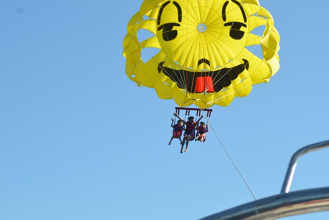 Parasailing Fly to The Sky On Marine - Hurghada - Speedboat ride and the wait for your turn