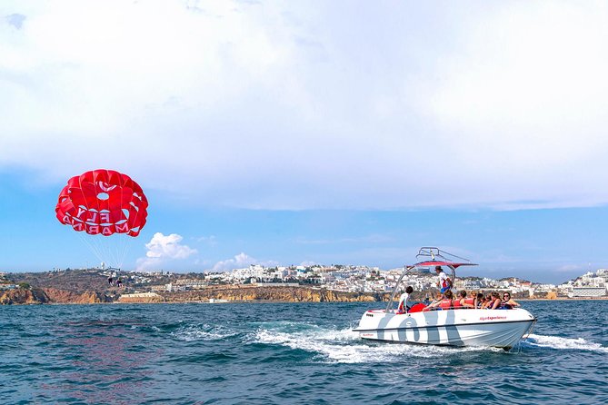 Parasailing from Albufeira Marina by Boat - What to wear and bring