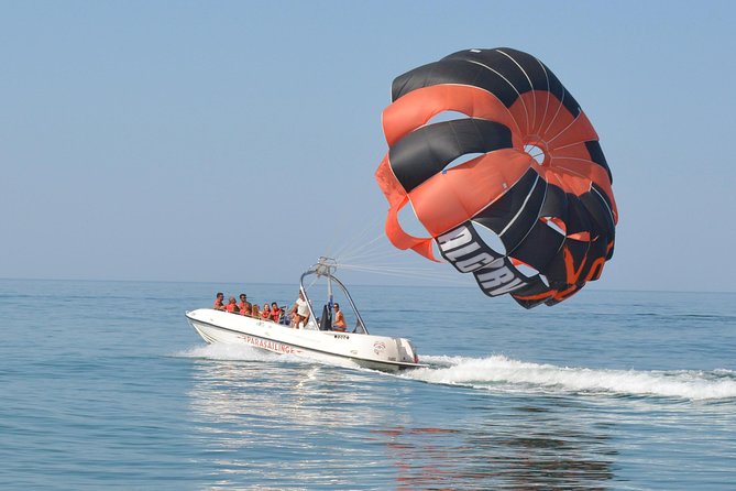 Parasailing from Vilamoura - How the parasail launch works