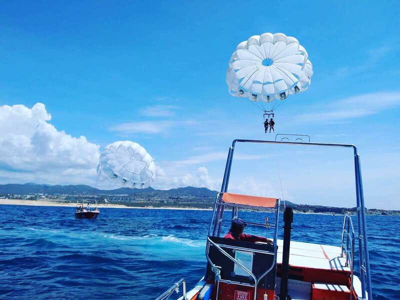 Parasailing in Cabo San Lucas - Why Cabo works so well for a flight above the water
