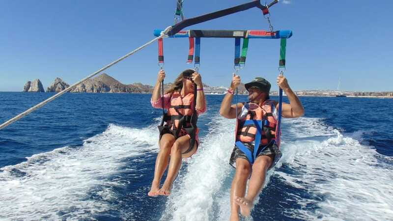 Parasailing in Cabo San Lucas - Wind is the main risk to your plans