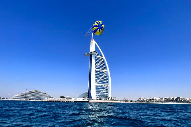 Parasailing in Dubai - Burj Al Arab View - Your 10-minute flight at 50 meters