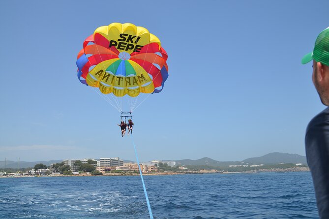 Parasailing in Ibiza with HD Video Option - Waiting between flights is the main drawback