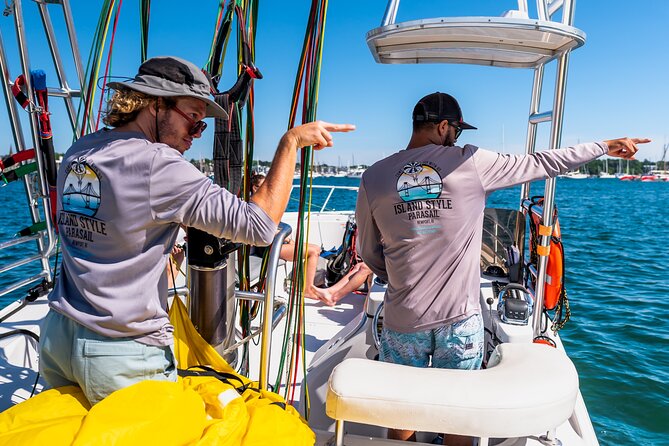 Parasailing in Newport, Rhode Island - Key points at a glance