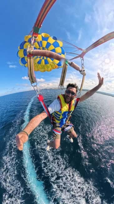 Parasailing in Polignano: A parachute adventure