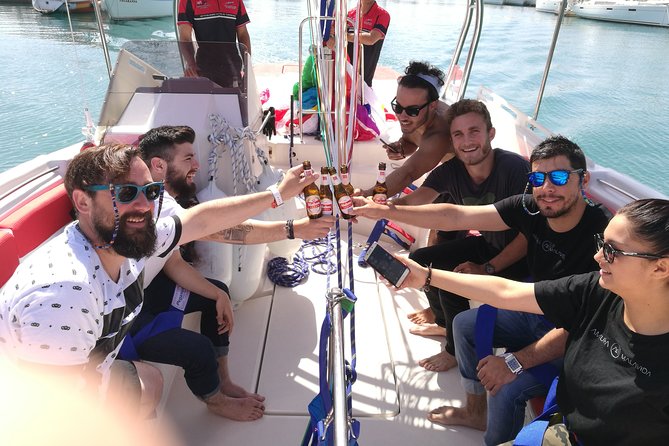 Parasailing in Torrevieja - What happens when it is your turn