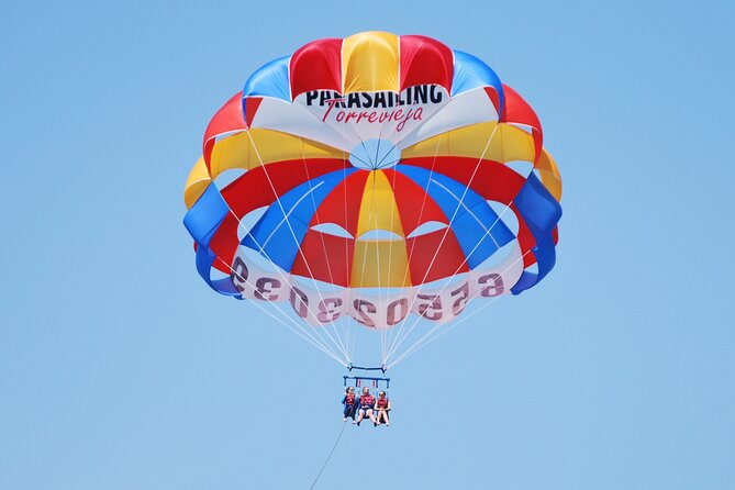 Parasailing in Torrevieja - The crew and sense of safety