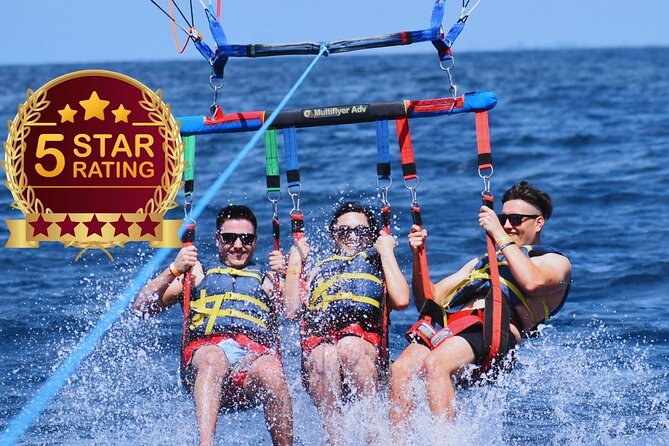 Parasailing in Waikiki from Oahu Hawaii - The important facts at a glance
