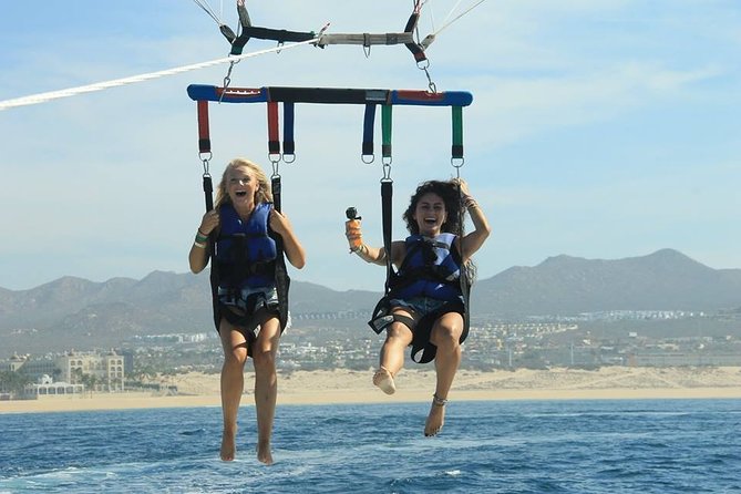 Parasailing Los Cabos Adventure - Cruising Toward the Arch and Land’s End