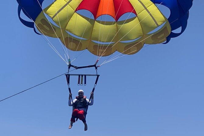 Parasailing off the coast of Hurghada ( Private Transfer ) - The Motorboat Ride Off Hurghada
