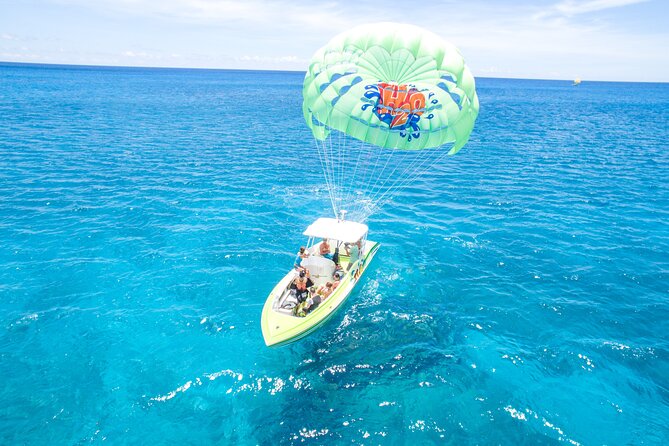 Parasailing on Maunalua Bay- Oahu's off Waikiki Playground - Who will enjoy this most?