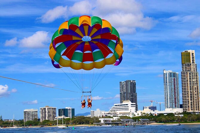 Parasailing on the Gold Coast, Fly solo, Tandem or Triple - Wildlife spotting from the air