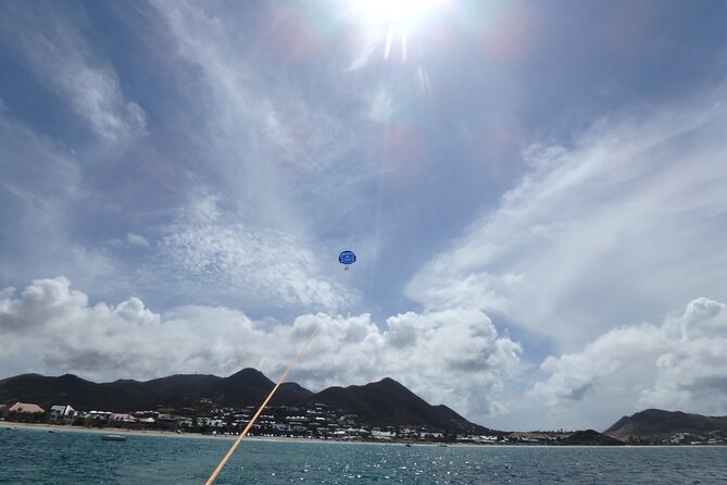 Parasailing Orient Bay Beach Sint Maarten - Who Will Enjoy This Most?