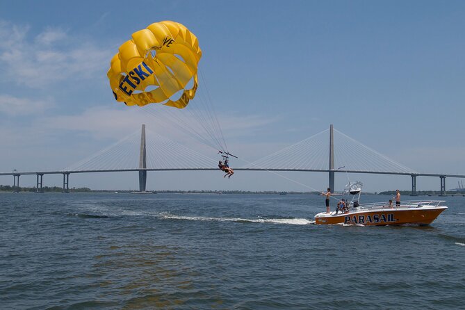 Parasailing Over Historic Charleston Harbor - Key points to know before you book