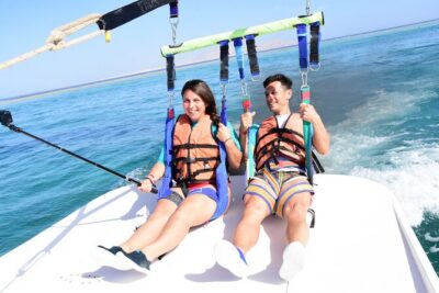 Parasailing Ride – Sharm El Sheikh, Single or Double, Private Car