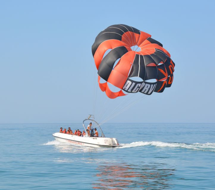 Parasailing Vilamoura - Photos and GoPro footage cost extra