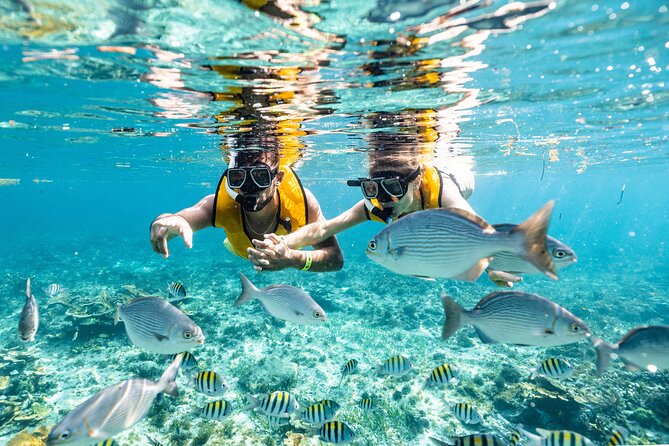 Parasailingcancun and Jet Ski tour over Cancun Bay - The snorkeling route, as currently described