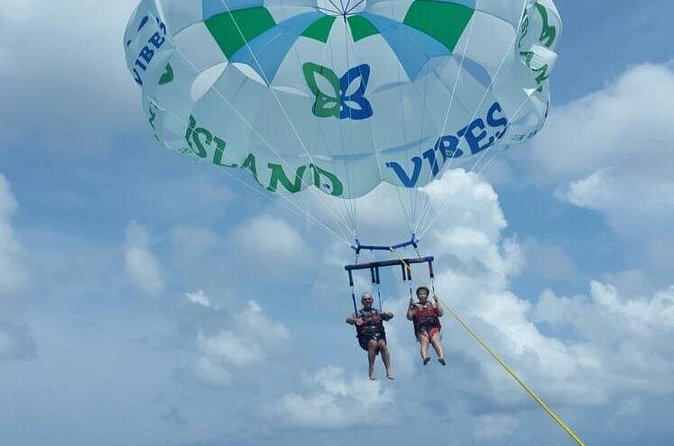 Private 4hr Parasail - Snorkel & Water-Sports Adventure, Turks and Caicos - The Subwing adds a different kind of fun