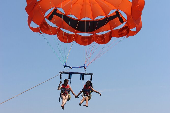 Private Parasailing at Rhodes Elli Beach - A 45-minute outing, with 10 minutes in the sky