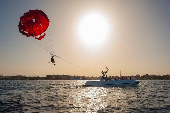 Private Parasailing, Banana & Sofa Boat Experience in Hurghada - Key points at a glance