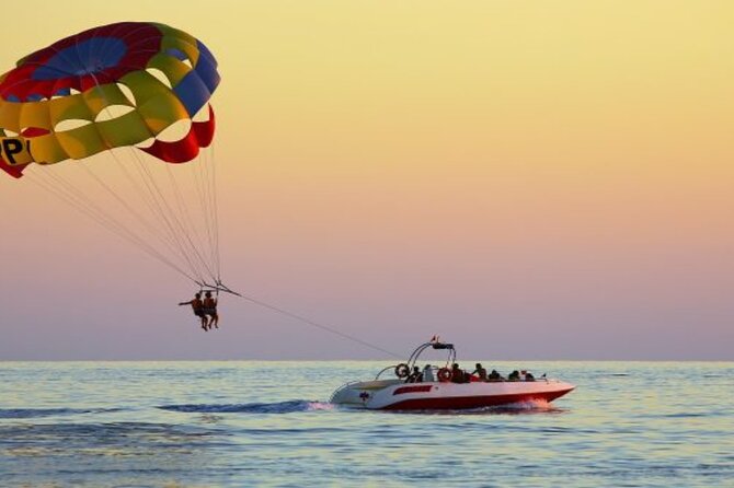 Private Parasailing, Banana & Sofa Boat Experience in Hurghada - Banana boat and sofa boat fun