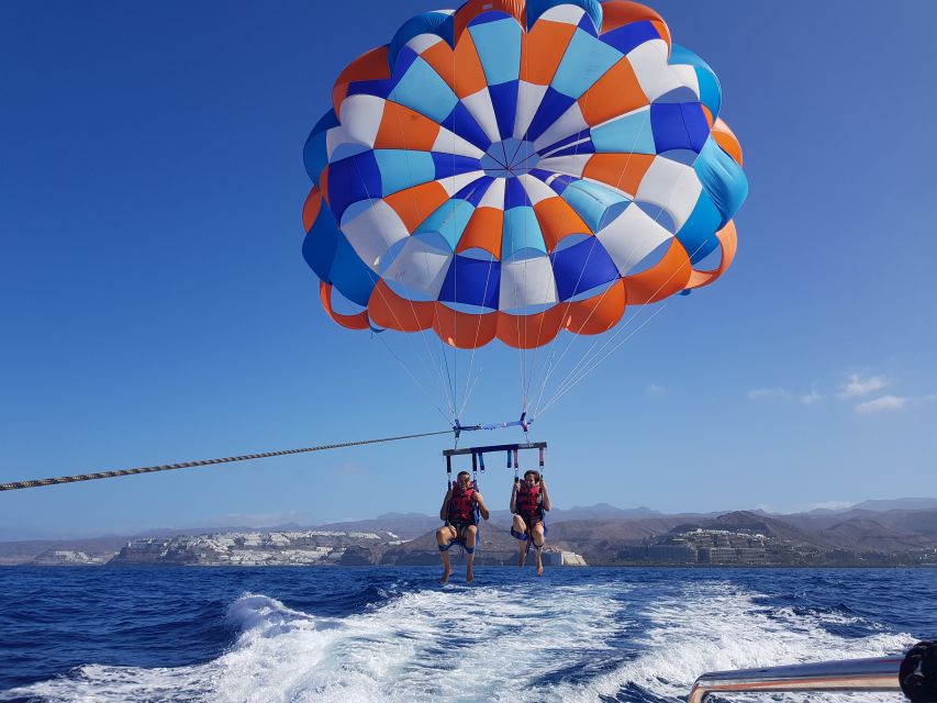Puerto Rico de Gran Canaria : Parasailing - Choosing 150 or 300 meters