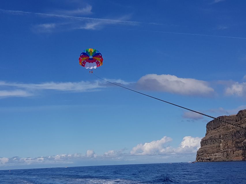 Puerto Rico de Gran Canaria : Parasailing - The view from above Puerto Rico de Gran Canaria