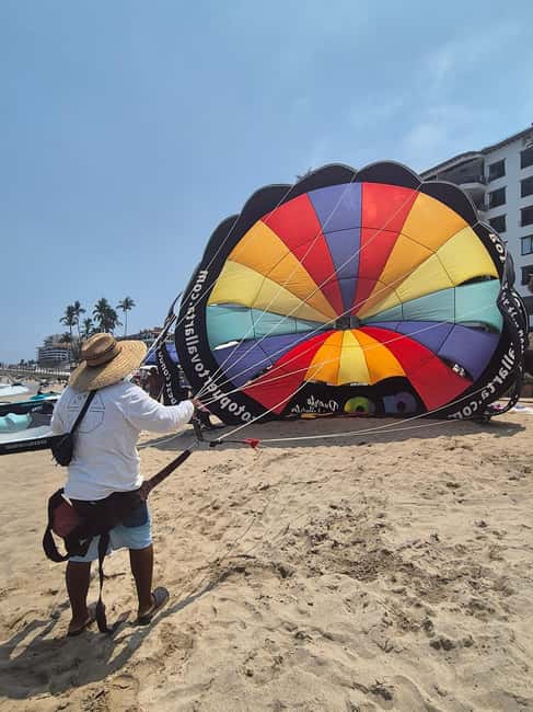 Puerto Vallarta: Private Parasailing Experience - The Safety Briefing And Equipment