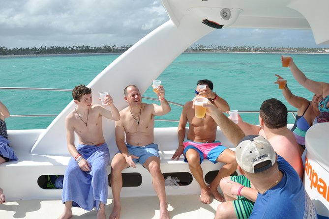Punta Cana Parasailing & Snorkeling Cruise Experience - Natural Pool, Fruit, and Floating Drinks