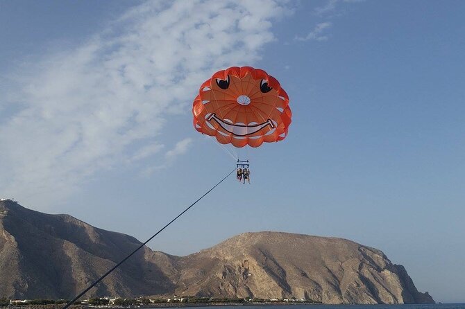 Santorini: Parasailing Flight Experience at Black Beach - Price and what you receive for $102