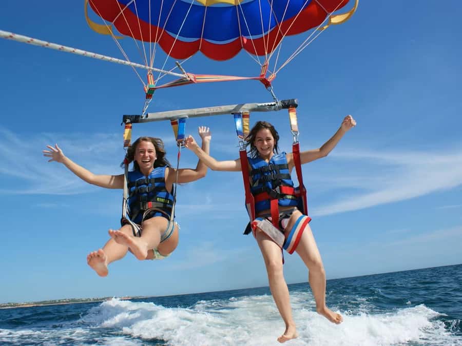 Sharm: Banana, Sofa Boat or Parasailing watersports & pickup - What the views add to the ride