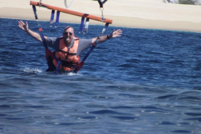 Single or Double Parasailing in Cabo with Views of The Arch - What to wear and what to protect