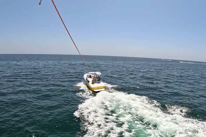 Sky High Parasailing From Marina Cafe - Destin Florida - Watching for dolphins, sharks, and sea turtles