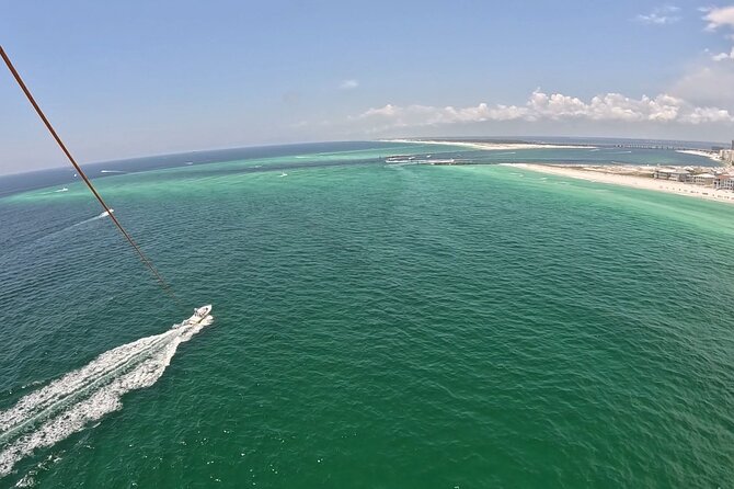Sky High Parasailing From Marina Cafe - Destin Florida - Who will enjoy this most