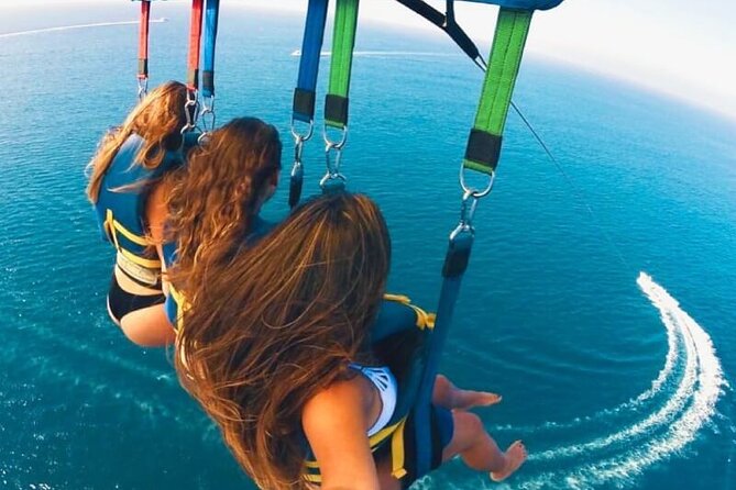 Sky-High Thrills Parasailing over Sharm El Shaikh's Crystal Water - What this Sharm El Sheikh parasailing trip is really like