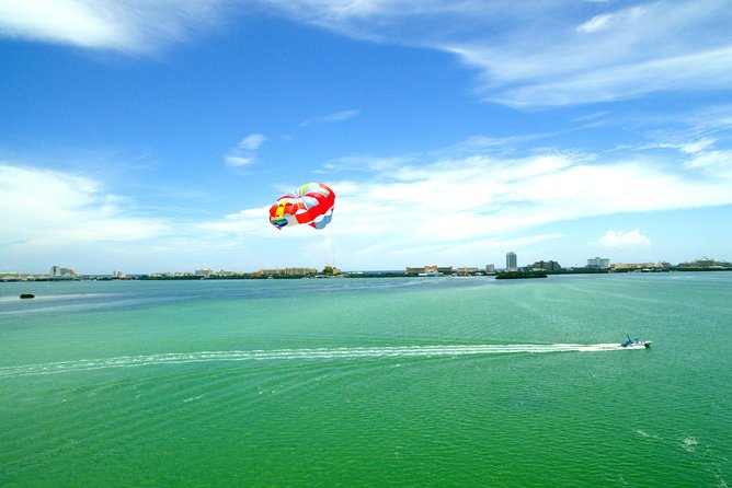 Skyrider Parasailing Tour with Panoramic View of Cancun - What the $60 Cancun parasailing price really covers