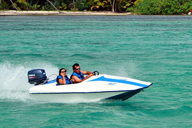 Speedboats and Parasailing Combo - Drinks, Music, and the Floating Bar