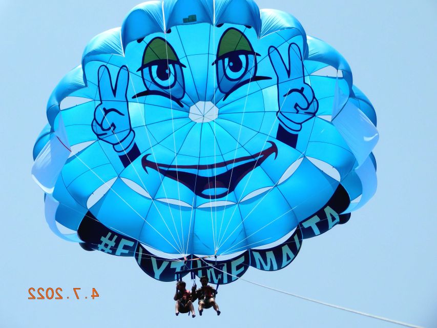 St. Julian's: Parasailing in Malta with Photos and Videos - A reassuring first-time activity