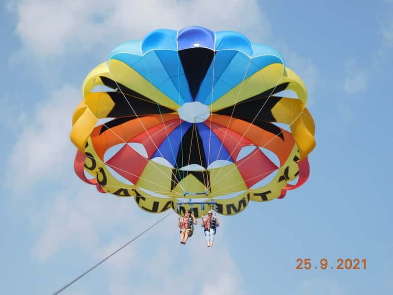 St. Julians: Parasailing Go & Fun with Free Photos & Videos - Taking Off From Spinola Bay