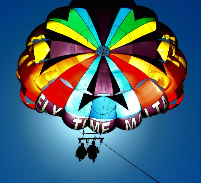 St. Julians: Parasailing Go & Fun with Free Photos & Videos - Solo, Tandem, and Group Flights