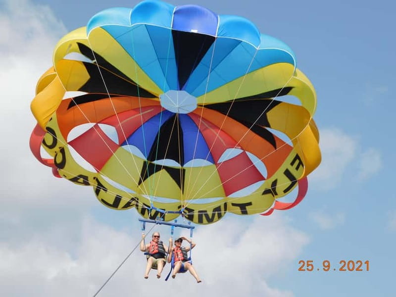 St. Julians: Parasailing Go & Fun with Free Photos & Videos - Photos and Videos Sent the Same Day