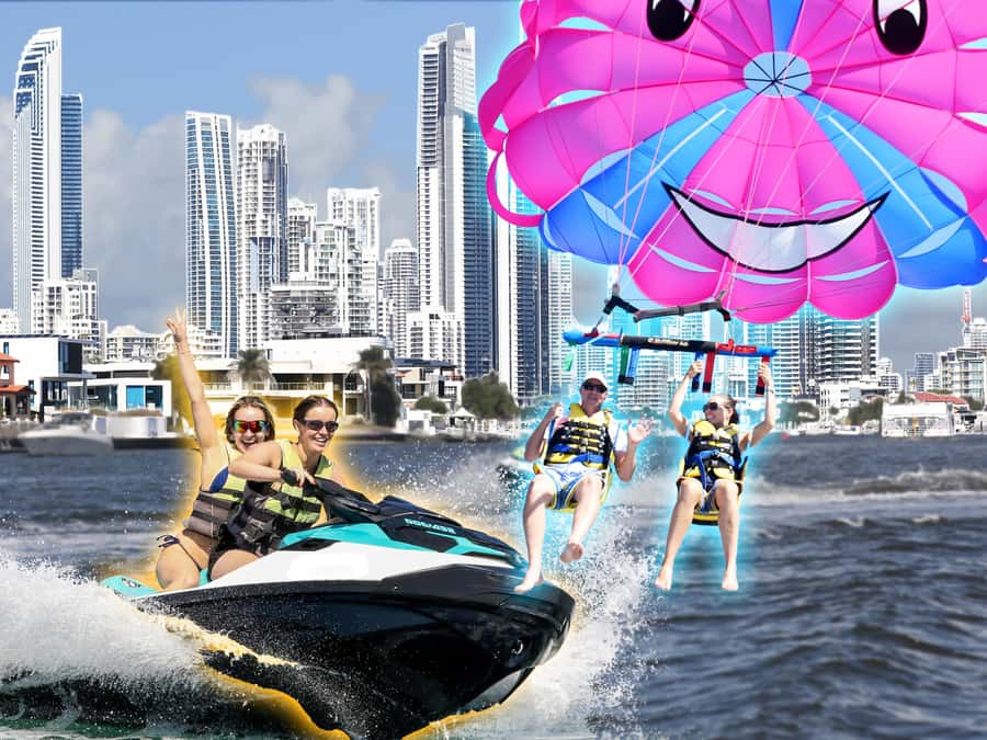 Surfers Paradise: Parasailing and Jet Ski Tour Package - Key points before you book