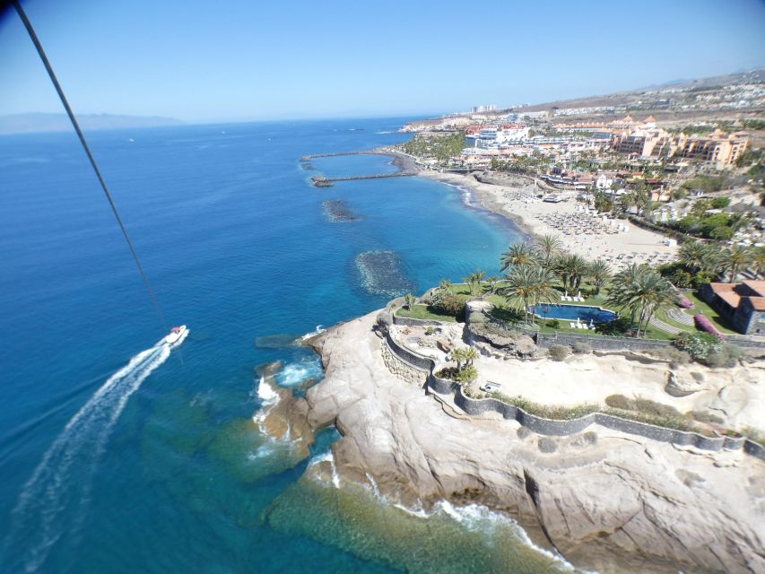 Tenerife Costa Adeje Parasailing - What you can see from above Costa Adeje