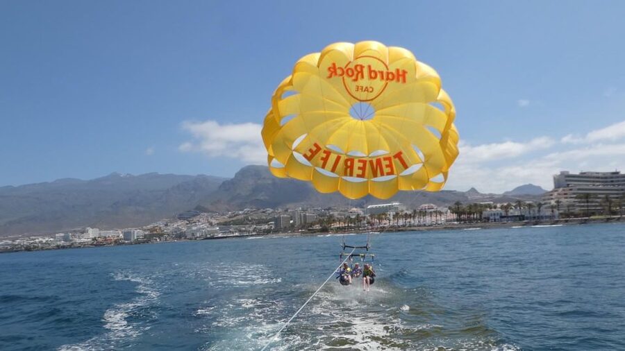 Tenerife Costa Adeje Parasailing - Photos, videos, and the real cost