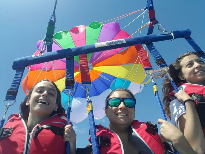 Torrevieja: parasailing experience - Flying alone or sharing the parachute